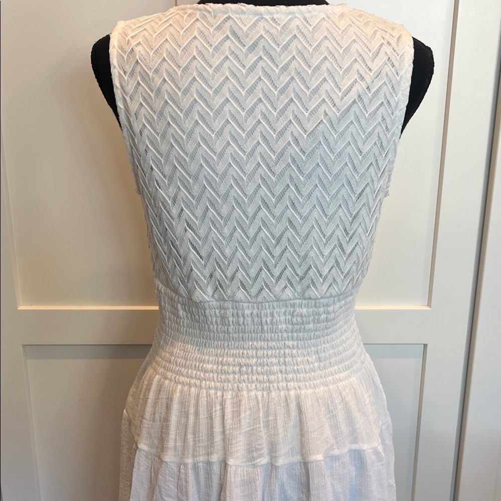J Gee J. Gee White Sleeveless White Midi Size PL - Picture 8 of 10